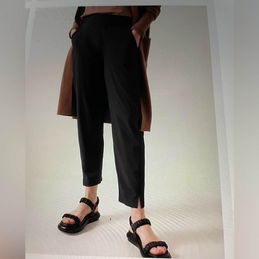 Brooklyn Ankle Pant by Athleta, black.